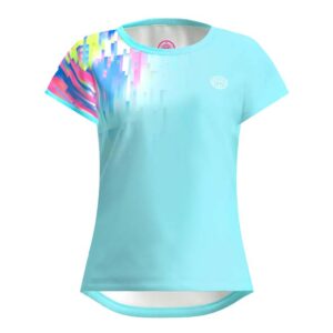 Bidi Badu Melbourne Kız Çocuk Tenis Tişörtü aqua, mixed