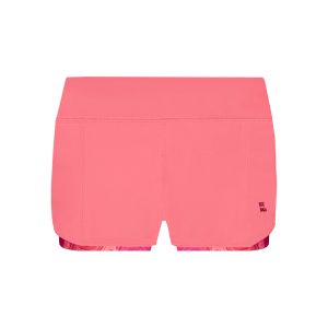 Bidi Badu Imara Tech 2 in 1 Kız Çocuk Tenis Şortu Berry