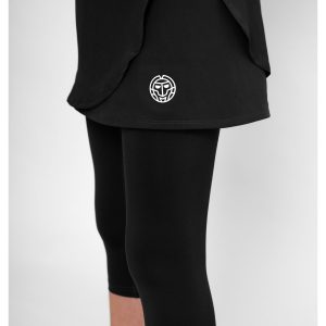 Bidi Badu Crew Kız Çocuk Tenis Etek Kapri - Black