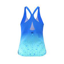 Bidi Badu Colortwist Kız Çocuk Tenis Atleti - Aqua,Blue