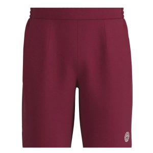 Bidi Badu Protected Leafs 9Inch Erkek Tenis Şortu- Bordo
