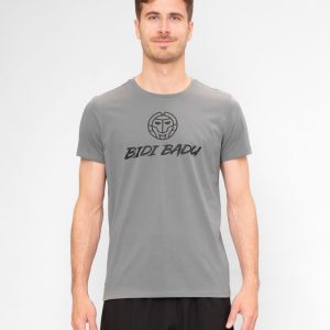 Bidi Badu Protected Leafs Chill Tee Erkek Tenis Tişörtü - Grey
