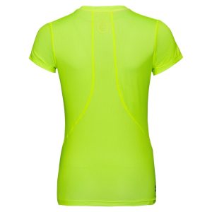Bidi Badu Calla Tech Roundneck Tee Kız Çocuk Tenis Tişört Neon Yellow